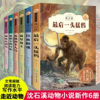 沈石溪动物小说全集动物小说大王沈石溪狼王梦小学生课外阅读书籍 沈石溪动物小说6册(最后一头猛犸等)