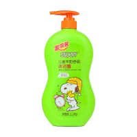 史努比中大儿童沐浴露洗发露二合一1100毫升全家共享大瓶装 [牛奶舒润]沐浴露 1100ml 单瓶