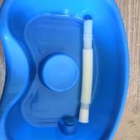 洗头盆卧床病人用大人老人儿童孕妇躺床上洗头盆平躺洗头盆洗头盘 普通款 单一个洗头刷(颜色随机发)