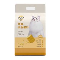 奥丁混合豆腐猫砂除臭结团无尘大袋绿茶膨润土天然豆腐猫沙 原味混合猫砂 一袋装