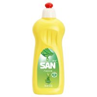 香港SAN胜安 芦荟洗洁精大桶餐具清洁剂 去油污不伤手 果蔬清洁剂 [便携装]共1.2斤