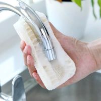 洗碗布厨房用天然丝瓜络洗碗刷厨房替代钢丝球老丝瓜瓤抹布百洁布 天然椭圆丝瓜片[1个试用装]