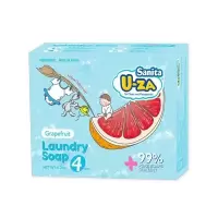u-za洗衣皂四联装 176g*4 柚子&黄瓜22年1月批次 建议勿拍 柚子