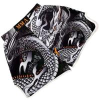 毒液UFC泰拳短裤散打搏击服装男女训练MMA格斗拳击专业比赛短裤 龙 S 95-110斤