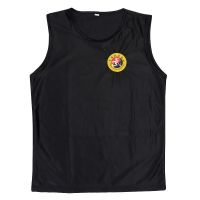 新款散打服成人搏击短裤男女拳击服儿童武术散打训练表演服装 黑色缎面[上衣] 110[身高105-115]