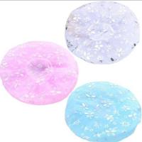 新款浴帽女双层加厚防水成人浴帽子防尘防油烟头套洗澡洗头浴帽 欲帽1个(颜色随机发)