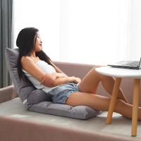 懒人沙发榻榻米床折叠靠背单人卧室床上地上房间阳台椅子坐垫地上 外套[颜色型号备注]备注