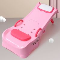 儿童洗头躺椅可折叠洗头神器宝宝家用大号小孩坐洗发洗头发床凳子 公主粉