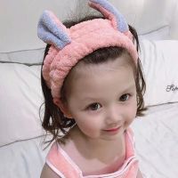 女孩宝宝洗澡可穿加大加厚浴巾吸水棉柔软儿童吊带不掉毛洗澡浴巾 可爱小兔子发带 [小码]适合身高80-130厘米单裙