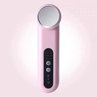 美容仪导入仪脸部眼霜面膜精华家用超声波洁面仪卸妆护肤震动 粉色(自留款)