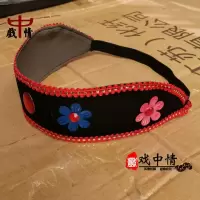 媒婆头饰老太太假发头套儿童搞笑老婆丑婆老奶奶演出表演孟婆假发 红色发箍(无假发) 成人款