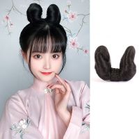 古装汉服假发包长歌行乐嫣同款假发包可爱唐风双发髻古风垫发套装 单发包