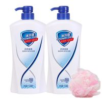 沐浴露持久留香沐浴液男女士洗澡润肤大家庭装沐浴乳 纯白2瓶(送浴球)