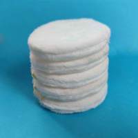 婴儿粉扑爽身粉粉扑毛绒宝宝粉盒痱子粉粉扑新生儿带盒便携空盒子 5个粉扑装 [无盒]