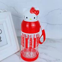 韩版创意可爱卡通猫玻璃杯少女学生儿童随手杯便携花茶水杯子防爆 双层玻璃260ml(杯刷+杯套)