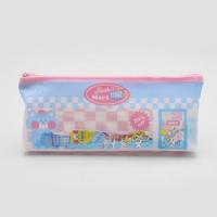 韩国代购大创mini mellow 好物 蓝色熊熊 塑胶 笔袋(微瑕,微划痕)