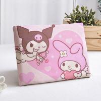 卡通坐垫学生教室椅子座垫凳子垫子宿舍屁垫库洛米加厚长方形椅垫 1 宝宝绒30x30(绑带款)学生垫