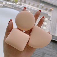 [三个装]棉花糖粉扑气垫粉饼方形圆形三角形粉底专用不吃粉干湿 独立透明包装膜 棉花糖粉扑三个[圆形+圆形+三角形]