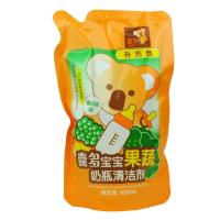 HITO喜多宝宝奶瓶清洗剂洗奶瓶液无毒婴儿果蔬清洁清洗液奶瓶洗涤 450ml补充装