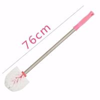 76cm加长马桶刷子蹲坑清洁刷长柄洁厕刷 便池厕所刷坐便器长把刷 76cm不锈钢柄马桶刷1支