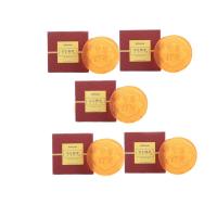 除螨皂马油皂祛痘去黑头清洁美白香皂肥皂手工皂洗脸硫磺杀菌神皂 5盒中华神皂+1起泡网