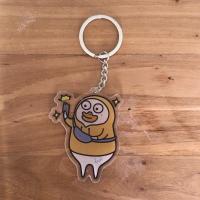 小刘鸭卡通钥匙扣 精工品牌出品 白色鸭 金黄色鸭任选 奖励赠品 金黄鸭一个