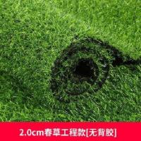 人造草坪仿真草坪绿地人造家用室内室外地毯绿色草皮塑料施工围挡 2.0cm春草无背胶[工程围挡用]