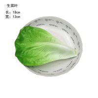 假蔬菜 仿真蔬菜模型 假蔬菜茄子仿真黄瓜装饰果蔬菜 生菜叶一片