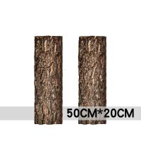 天然真树皮装饰门头墙面造景包柱子植物墙绿植背景仿真树皮假树皮 一片真树皮(50乘20CM)