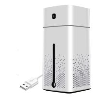 空气净化加湿器迷你学生充电加湿器大雾量客厅卧室办公USB加湿器 象牙白