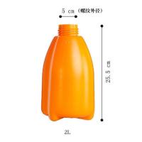 企茂2L手动气压式喷壶配件家用洒水壶壶头小型压力浇水喷雾壶瓶 2L橙白壶身