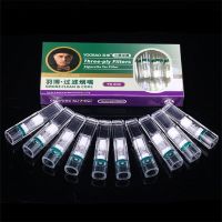 羽博正牌802烟嘴一次性三重过滤烟嘴健康戒烟男女烟嘴过滤器. 5小盒50支(送2个细烟转换器)