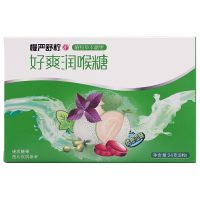 慢严舒柠好爽糖润喉糖24g 咽喉草本胖大海护嗓糖教师薄荷清凉 哈密瓜味