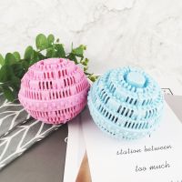 洗衣球大号去污防缠绕神器魔力清洁球衣服除毛球洗衣机洗衣球11CM 1个[随机色]