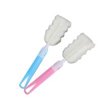 杯刷洗奶瓶刷子神器海绵刷子杯子清洁刷奶瓶刷套装刷子长柄刷子 [海绵杯刷]两只装[无赠品]