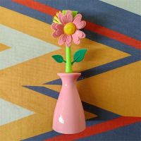 万能清洁刷洗碗刷厨房刷锅神器不沾油长柄锅刷子洗锅刷碗神器 Pink粉(有底座)