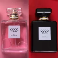 香水女士COCOSILIYA女士持久淡香清新自然女人味小众香水50ML 粉色 50ml