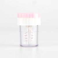 超声波三合一眼镜清洗机洗眼镜机神器家用隐形眼镜美瞳清洗器自动 隐形眼镜清洗器[粉色送清洗剂]