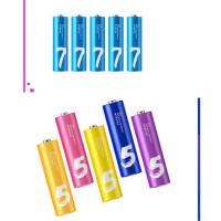 小米彩虹5号7号电池10粒装碱性干电池家用遥控器玩具电池 小米5号/7号(各5颗散装)