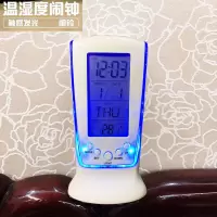 [送3节电池]LED电子钟简约闹钟音乐闹钟日期温度计时器夜光灯表