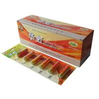 华虹5号电池R6P五号AA无汞碳性1.5V玩具钟表鼠标60粒可混7号R03 华虹六粒卡5号 6节