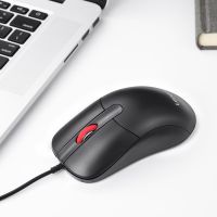 原装联想鼠标有线笔记本台式机电脑家用办公通用USB光电游戏 联想M22(黑色)盒装正品
