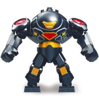 GD226反浩克MK装甲钢铁侠3机甲人仔拼装玩具塑料积木兼容乐高2合1 反浩克0313