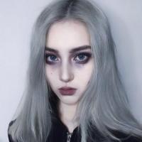 假发女长发全头套式气质修脸中分黑色长直发自然蓬松中长发假发套 奶奶灰送发网