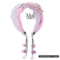 发箍女蝴蝶结宽边韩国简约百搭外出头箍甜美可爱外戴超仙日常发带 jeh118图案粉色