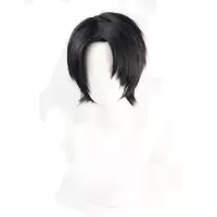 卡诺 咒术回战 乙骨忧太 打毛头顶 三七偏分反翘动漫cosplay假发 乙骨忧太(送发网)