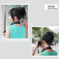 蓬松章鱼发包丸子头饰花苞头新娘卷直发包凌乱感盘发器假发圈头花 章鱼丸子头自然黑