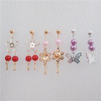 (3对装)60厘米娃娃耳环叶罗丽娃娃耳环娃娃古装耳环饰品首饰配饰 款式1(耳环三对) 适合60厘米娃娃佩戴