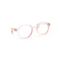 新款娃用眼镜 20厘米棉花娃娃配件 小布blythe摆拍道具玩具眼镜 粉色透明(新款眼镜) 20厘米棉花娃娃