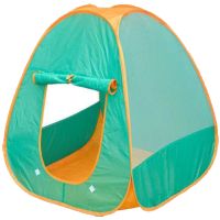 儿童帐篷室内外公主过家家小房子折叠速开生日礼物玩具屋男女宝宝 A绿色帐篷1个(如图)